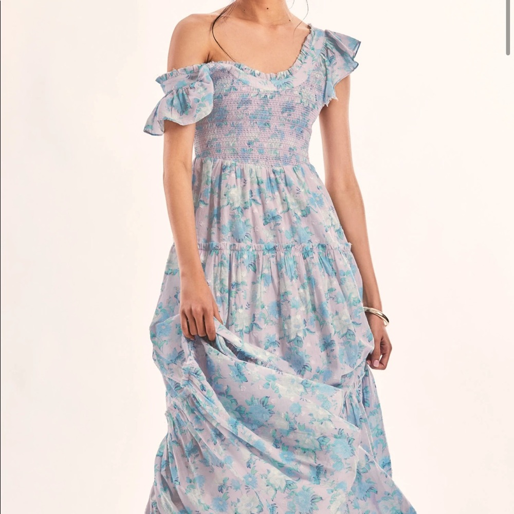 ISO!!!! LoveShackFancy Chessie Dress in Pastel Pink Seas Size Small
